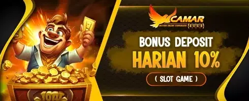 Daily Reload Bonus 10% Tanpa Batas promotion banner